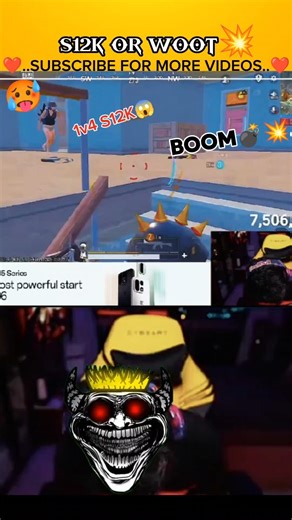 JONATHAN S12K😱 POWER 1V4 HACKER LIKE CLUTCH #jonathangaming #bgmi #shorts @JONATHANGAMINGYT