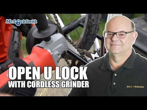 Bike Lock vs Cordless Grinder | Mr. Locksmith™ Video