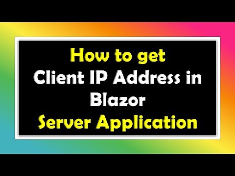 How to get Client IP Address in Blazor Server Application