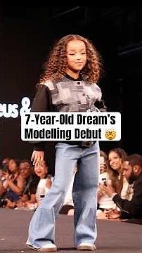 7-Year-Old Dream’s Modelling Debut #shorts #dreamkardashian #kardashians
