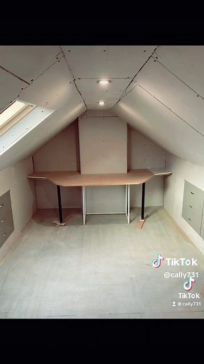 Converted my loft easy peasy #fyp #scotland#diy #loft