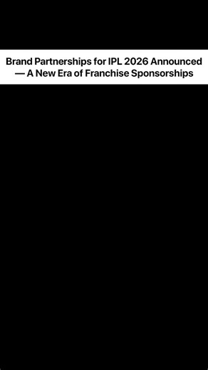 Game Of Hustler™ on Instagram: "India’s biggest cricket league continues to dominate the global sports economy — and the IPL 2026 title sponsors reveal just how massive the commercial ecosystem has become. 🏏🔥 Each franchise has secured high-value partnerships across finance, tech, energy, consumer brands, and digital services, showcasing how IPL teams are evolving into powerful marketing platforms. From premium fintech companies and telecom giants to iconic consumer brands, every sponsor is st