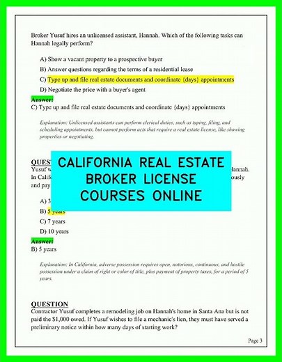 California Real Estate Broker License Courses Online 2026 🏠 Top Secrets Revealed 🚀