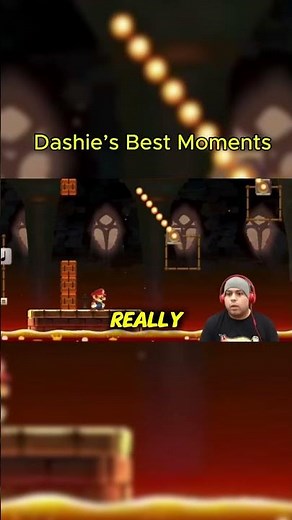 Iconic Moments 💀 #dashiegames #mario #gaming #shorts
