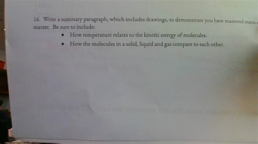 Write a summary paragraph, which includes drawings, to demonstr... | Filo