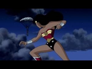 Wonder Woman tries to stop Princess Audrey's wedding