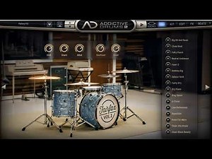 Addictive Drums 2 Metal Preset. (Fairfax Vol. 2)