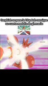 Corphish VS Magcargo y Torkoal #pokemon #anime #videogames #reelsvideoシ | Trainer Red