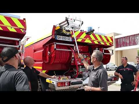 MISE EN SERVICE DES NOUVEAUX CAMIONS CITERNES FEUX DE FORÊT URBAIN