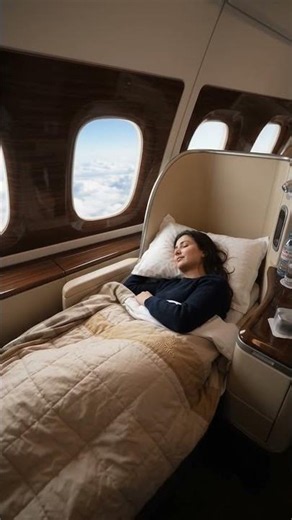 Emirates A380 Business Class ✈️ |Luxury Seat Review 😍 #emirates #airbusa380 #trending #aviationworld