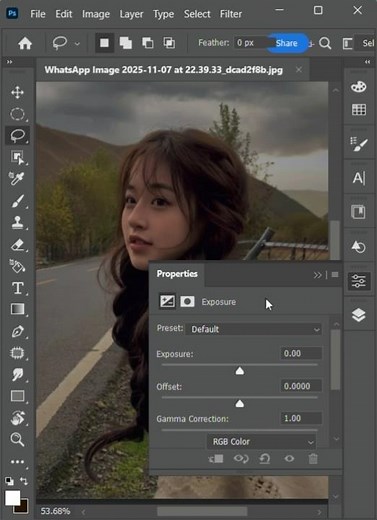 How to Brighten a Photo in Photoshop like a Pro #shorts