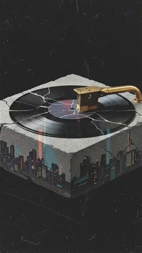 Concrete Lullaby 🎧 | City Beats on Vinyl 🌆 #Shorts