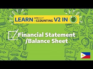 27 How to Generate Balance Sheets in AutoCount Accounting V2 (PH)