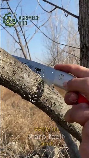 Powerful Hand Saw in Action | Cutting Through Wood Like a Pro!