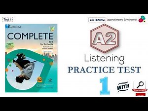 KET A2 Preparation - LISTENING Practice Test 05