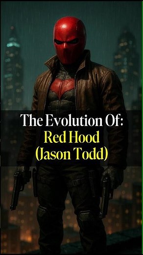 The Evolution of Red Hood 🔥😈 #RedHood #JasonTodd #Batman #DCComics