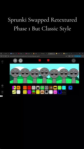 Sprunki Swapped Retextured Phase 1