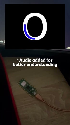 'SOS' Morse Code Coding On My Pico 2W #shorts #short