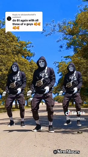 Masked Dance Compilation - 3 People Dance Challenge Videos