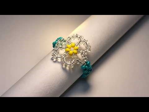 The Secret to a Perfect Flower: Making a Neat and Beautiful Beaded Ring
