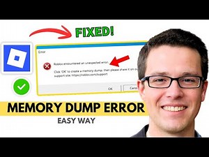 How To Fix Roblox Memory Dump Error Fast! 2026