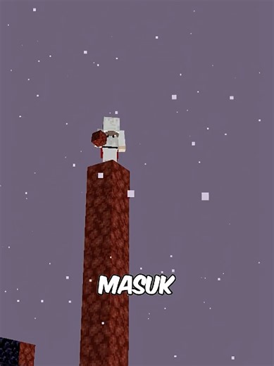 Cara Keluar Ketika Terjebak Di Nether #minecraft #minecraftbuilding #minecrafttutorial