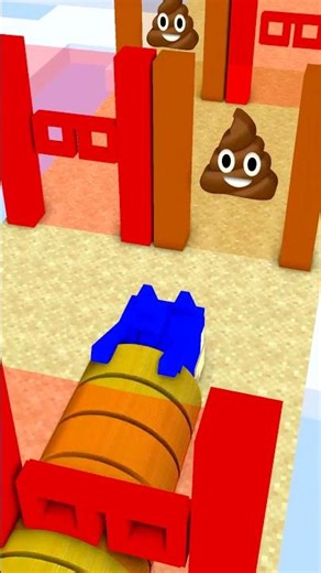 SONIC Finds FUNNY RED Glasses in NEW SLITHER RUNNER Challlenge #shorts
