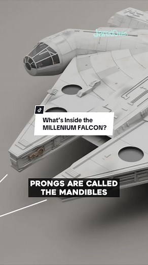 Whats Inside the Millenium Falcon? #starwarsmillenniumfalcon #jaredowen #3danimation #starwars