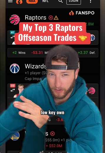 My Top 3 Raptors Trades 🤝 #whatif #canada | anthony davis