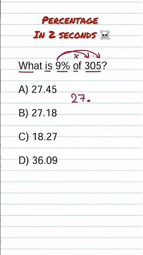 Think You’re Good at Percentages? Prove It! 😏