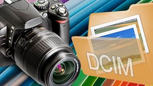 O que é a pasta DCIM onde estão as fotos da minha câmera?