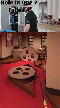 How Many Holes In One Can I Get - Hollywood Course - Walkabout Mini Golf