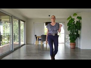 Wild Hearts Line Dancing Tutorial and Demo Video