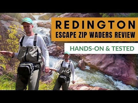 Redington Escape Zip Waders Review (Hands-on & Tested)