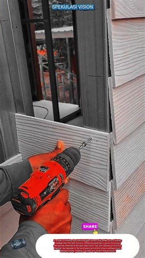 Faux Wood Fiber Cement Siding Installation for Modern Home Exterior Renovation