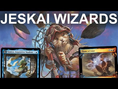 RED, WHITE, AND WIZ! Legacy Jeskai Wizards Control. MTG