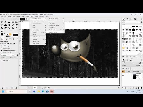 How To Access Scissors Select on GIMP [Guide]