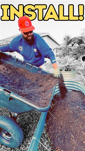 Metal Raised Bed Garden Install! | Texas Garden Guy