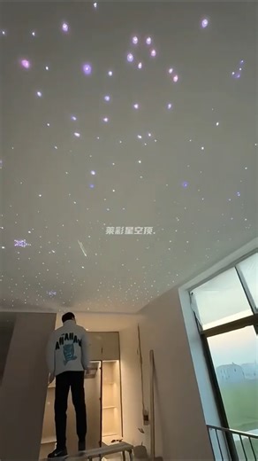 How to Make a Star Ceiling at Home 🌠#starceiling#ceilingdesign#ceiling#luxuryhomestour