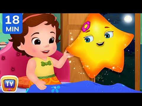 Twinkle Twinkle Little Star + Incy Wincy Spider & More Classic Nursery Rhymes | 18 Min | ChuChu TV