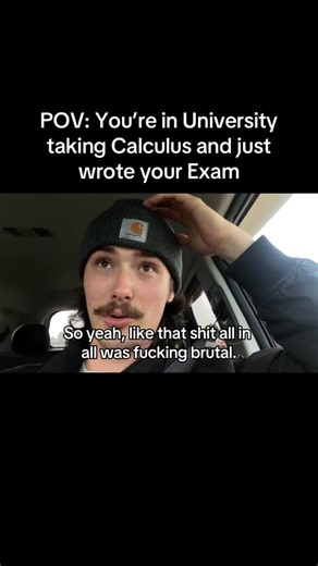 Keegan Bagnall on Instagram: "Wrote my calculus exam today… praying for a 50🙏"