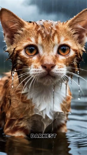 please help a small orange kitten #cat #catai #kitten