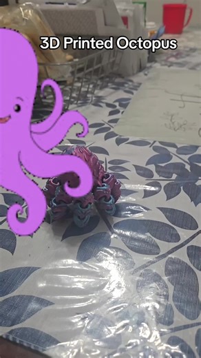 3D printed octopus