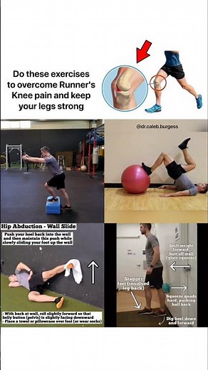 Fix your Runner's Knee Pain - Patellofemoral Rehab Exercises