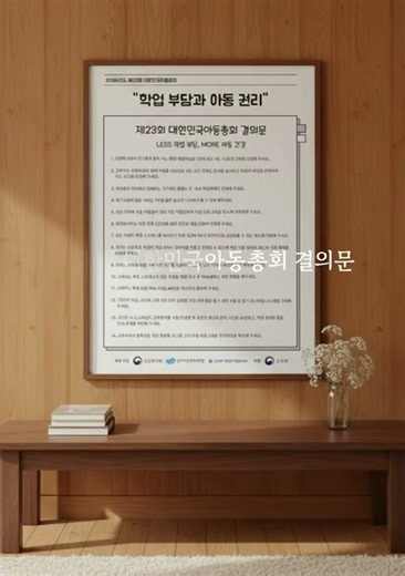 2026년 제23회 대한민국아동총회 결의문