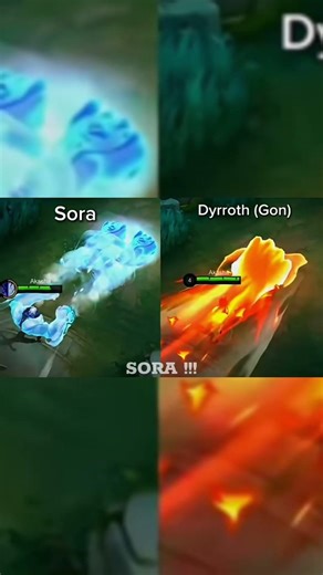 9 in 1 hero sora ⚡#MOBA55Creator #MOBA55Ninja #mobilelegends #mlbb