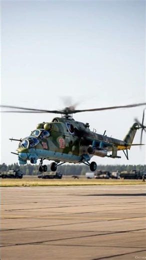 Mi-24 Hind - Helicopter - Russia #military #army #helicopter