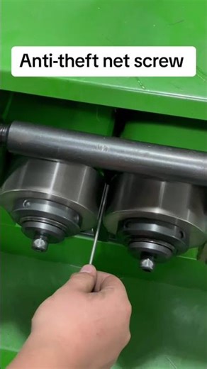 Anti-threft net screw #knurling #screws #machine #cnc #threadrolling #threadrollingdie#mechanical