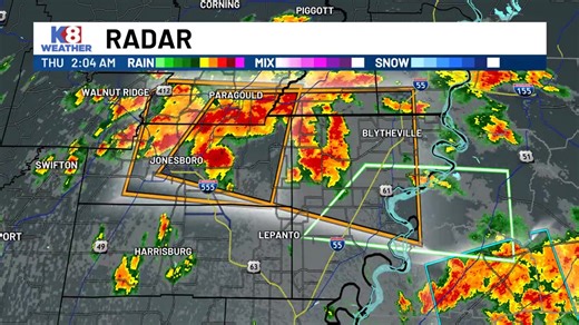 A Severe Thunderstorm Warning has been issued for Craighead, Mississippi, Greene, Dunklin, Pemiscot, Lauderdale county until 6/19 3:00AM. | Ryan Vaughan