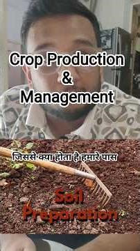 From Soil to Crop 🌱 | Farming Basics You Must Know